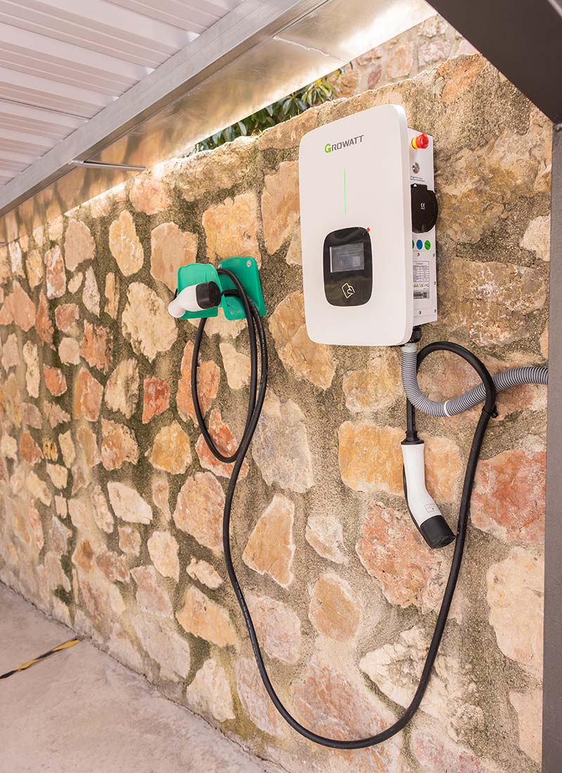 Estación de Carga de vehículo Eléctrico - Apartamentos 7 Puentes Sierra de Cazorla